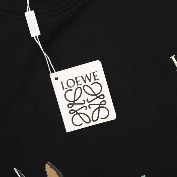 【LOEWE 公式旗艦店】 ロエベ 丸首の衛衣 スウェット   ご好評に付き再入荷！