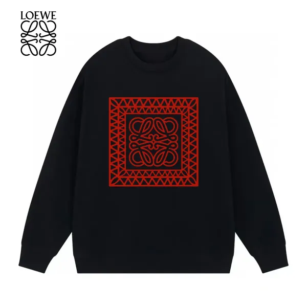 【LOEWE 公式旗艦店】ロエベ  丸首の衛衣  スウェットご好評に付き再入荷！