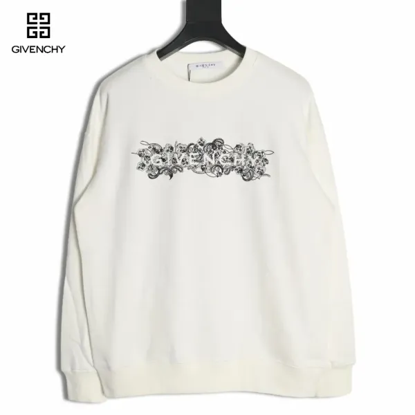 【GIVENCHY  公式旗艦店】ジバンシー 丸首の衛衣 スウェットご好評に付き再入荷！241122