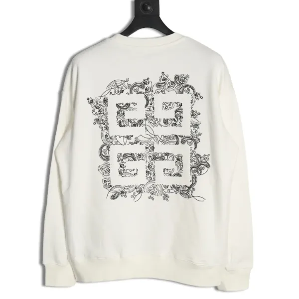【GIVENCHY  公式旗艦店】ジバンシー 丸首の衛衣 スウェットご好評に付き再入荷！241122