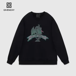 【GIVENCHY 公式旗艦店】ジバンシー 丸首の衛衣 スウェットご好評に付き再入荷 240829