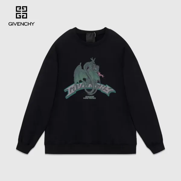 【GIVENCHY 公式旗艦店】ジバンシー 丸首の衛衣 スウェットご好評に付き再入荷 240829