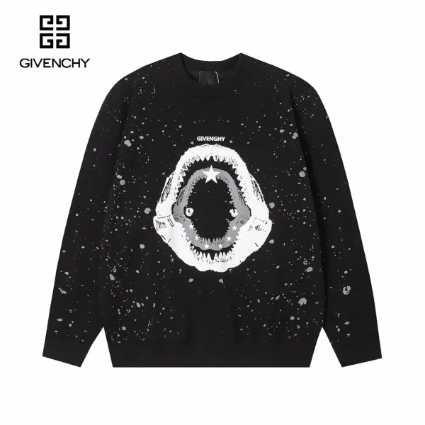 【GIVENCHY  公式旗艦店】ジバンシー 丸首の衛衣 スウェットご好評に付き再入荷 240809