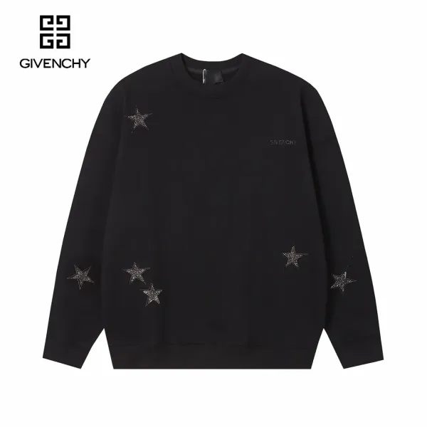 【GIVENCHY  公式旗艦店】ジバンシー 丸首の衛衣 スウェットご好評に付き再入荷 240809