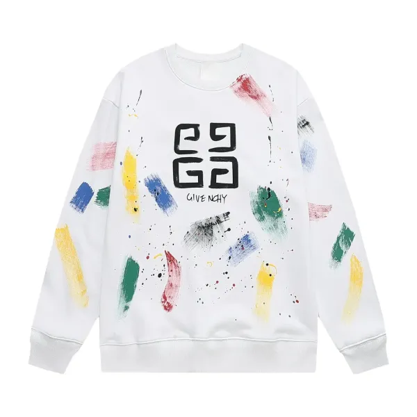 【GIVENCHY  公式旗艦店】ジバンシー 丸首の衛衣 スウェットご好評に付き再入荷 240809