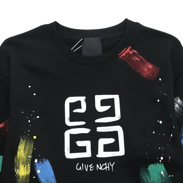 【GIVENCHY  公式旗艦店】ジバンシー 丸首の衛衣 スウェットご好評に付き再入荷 240809