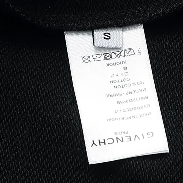 【GIVENCHY  公式旗艦店】ジバンシー 丸首の衛衣 スウェットご好評に付き再入荷 240809