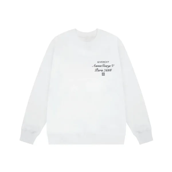 【GIVENCHY  公式旗艦店】ジバンシー 丸首の衛衣 スウェットご好評に付き再入荷！