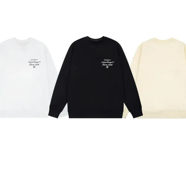 【GIVENCHY  公式旗艦店】ジバンシー 丸首の衛衣 スウェットご好評に付き再入荷！