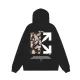 【OFF-WHITE  公式旗艦店】オフホワイトパーカースウェットご好評に付き再入荷 241127