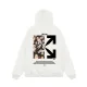 【OFF-WHITE  公式旗艦店】オフホワイトパーカースウェットご好評に付き再入荷 241127
