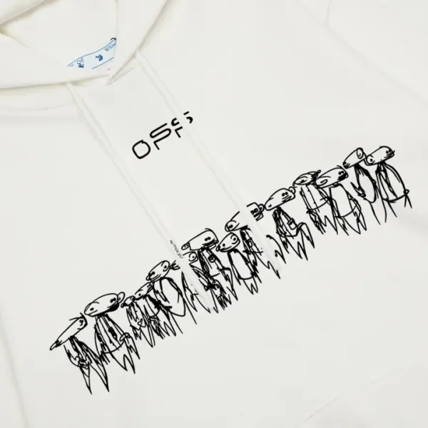 【OFF-WHITE  公式旗艦店】オフホワイトパーカースウェットご好評に付き再入荷 241127