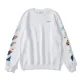 【OFF-WHITE  公式旗艦店】オフホワイト 丸首の衛衣  スウェットご好評に付き再入荷！ 241127