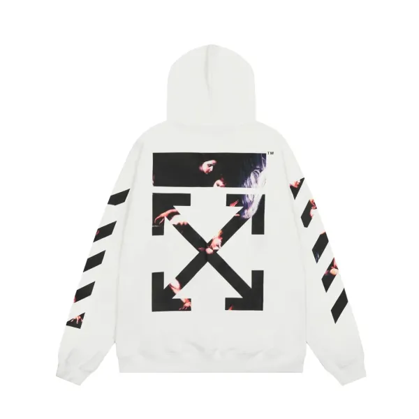 【OFF-WHITE  公式旗艦店】オフホワイトパーカースウェットご好評に付き再入荷 240806
