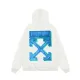 【OFF-WHITE  公式旗艦店】オフホワイトパーカースウェットご好評に付き再入荷 240806