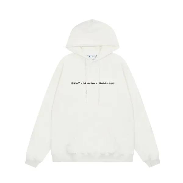 【OFF-WHITE  公式旗艦店】オフホワイトパーカースウェットご好評に付き再入荷 240806