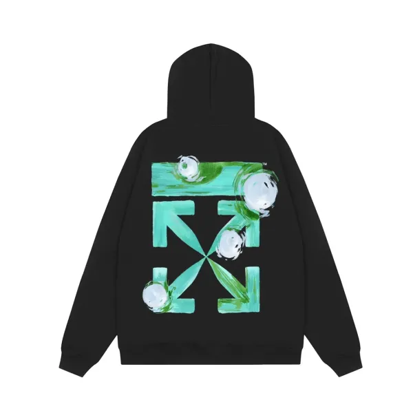 【OFF-WHITE  公式旗艦店】オフホワイトパーカースウェットご好評に付き再入荷 240806