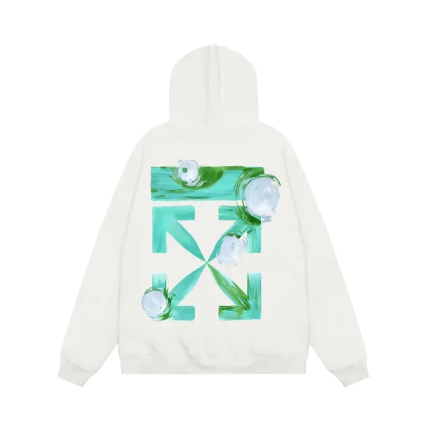 【OFF-WHITE  公式旗艦店】オフホワイトパーカースウェットご好評に付き再入荷 240806
