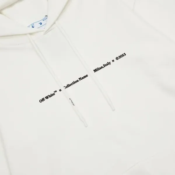 【OFF-WHITE  公式旗艦店】オフホワイトパーカースウェットご好評に付き再入荷 240806