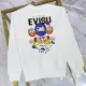 【EVISU 公式旗艦店】エヴィス 丸首の衛衣 スウェット ご好評に付き再入荷 240816