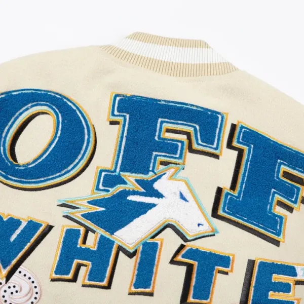 【OFF-WHITE  公式旗艦店】オフホワイト  野球着  ジャケット着ご好評に付き再入荷！241216