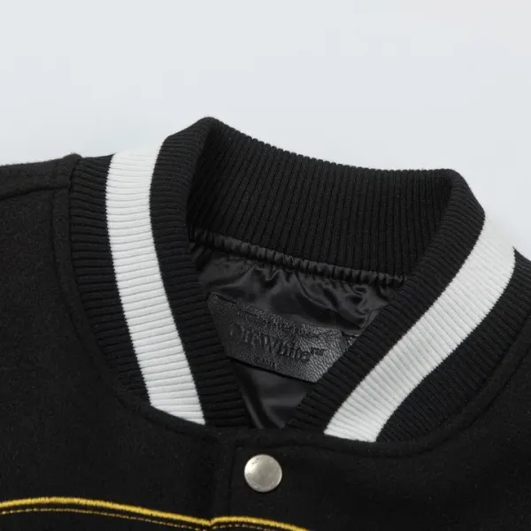 【OFF-WHITE  公式旗艦店】オフホワイト  野球着  ジャケット着ご好評に付き再入荷！241216