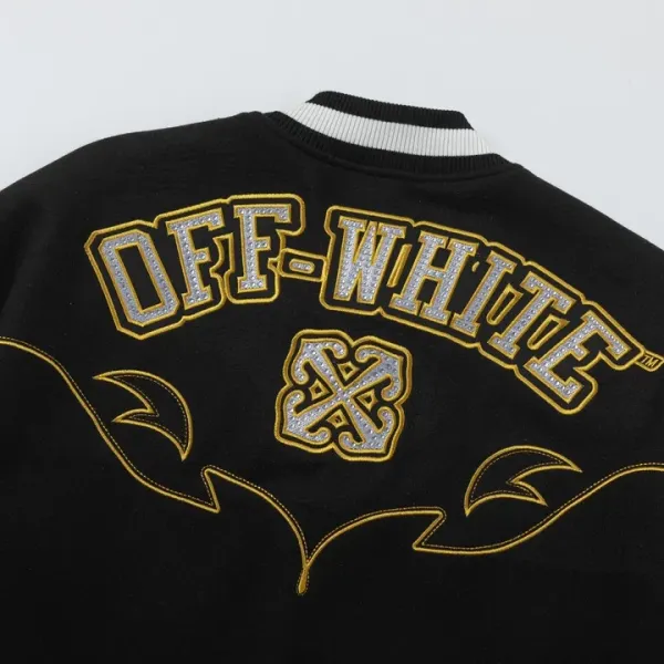 【OFF-WHITE  公式旗艦店】オフホワイト  野球着  ジャケット着ご好評に付き再入荷！241216