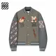 【OFF-WHITE  公式旗艦店】オフホワイト  野球着  ジャケット着ご好評に付き再入荷！241216