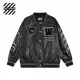 【OFF-WHITE  公式旗艦店】オフホワイト  野球着  ジャケット着ご好評に付き再入荷！241023