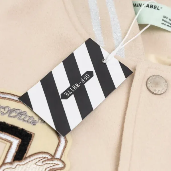 【OFF-WHITE  公式旗艦店】オフホワイト  野球着  ジャケット着ご好評に付き再入荷！241023