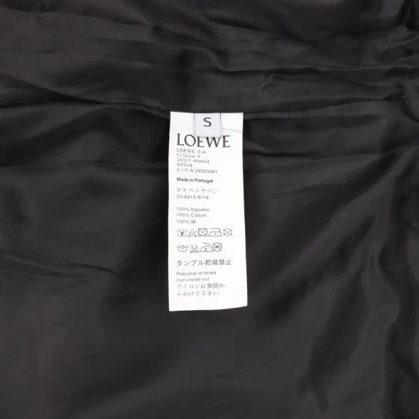 【LOEWE  公式旗艦店】ロエベ  ジャケット着 ご好評に付き再入荷！241024