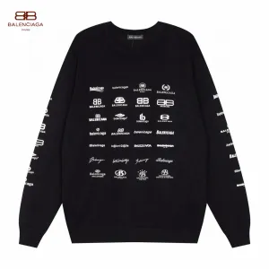 【BALENCIAGA  公式旗艦店】バレンシアガ   セーター好評に付き再入荷！ 241101