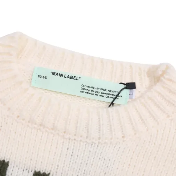 【OFF-WHITE   公式旗艦店】OFF-WHITE   セーター好評に付き再入荷！250109