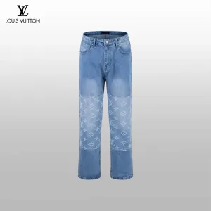 LV【LOUIS VUITTON   公式旗艦店】 ルイヴィトン  ジーパン  ご好評に付き再入荷！ 241218