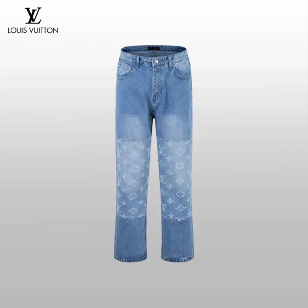 LV【LOUIS VUITTON   公式旗艦店】 ルイヴィトン  ジーパン  ご好評に付き再入荷！ 241218