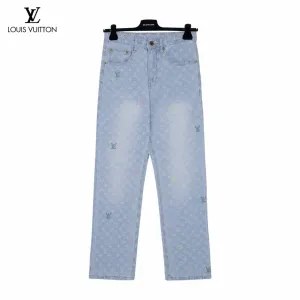 LV【LOUIS VUITTON   公式旗艦店】 ルイヴィトン  ジーパン  ご好評に付き再入荷！ 241218