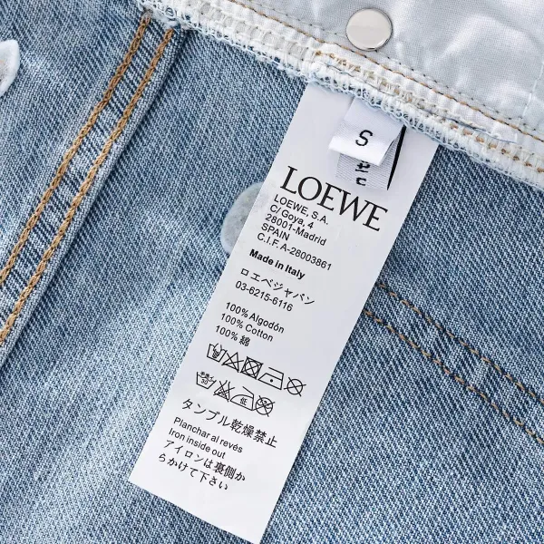 【LOEWE  公式旗艦店】 ロエベ  ジーパン  ご好評に付き再入荷！ 241219