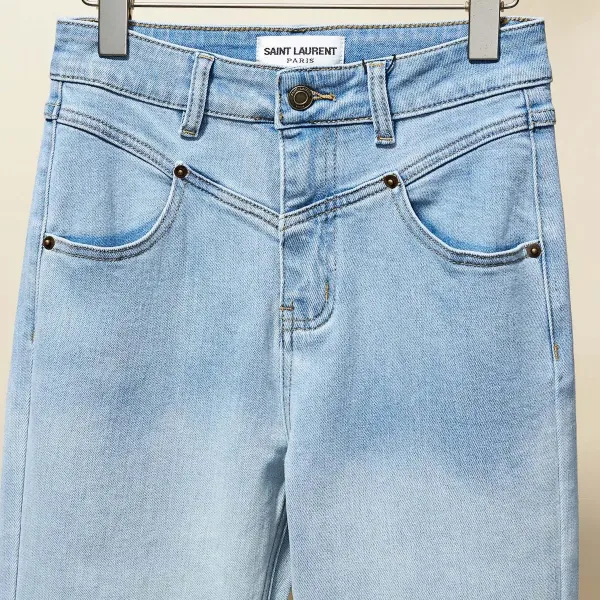 【YSL SAINT LAURENT  公式旗艦店】サンローラン ジーパン  ご好評に付き再入荷！ 241220