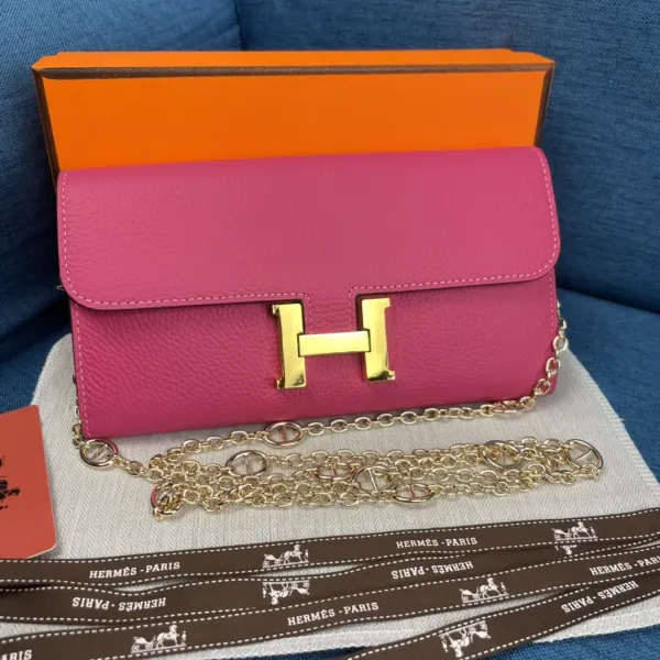 HERMÈS ショルダー & 長財布 11カラー 22X11CM