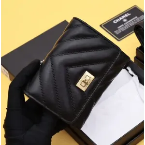 【-chanel】シャネル クラシック小さなフラップ財布【財布】