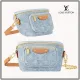 LV   24AW◆LOUIS VUITTON ルイヴィトン◆ミニ バムバッグ モノグラム・デニム M83353  17*12*9.5CM  240919