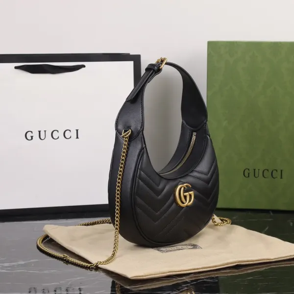 【GUCCI 公式旗艦店】グッチ 脇の下のバッグ 当日出荷 好評に付き再入荷！21*11*5CM