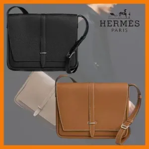【スリムで使いやすい♪】HERMES エルメス ★ カーフ革 ショルダー バッグ H074774CK89 H074774CK37  36*30.5*5CM 240919