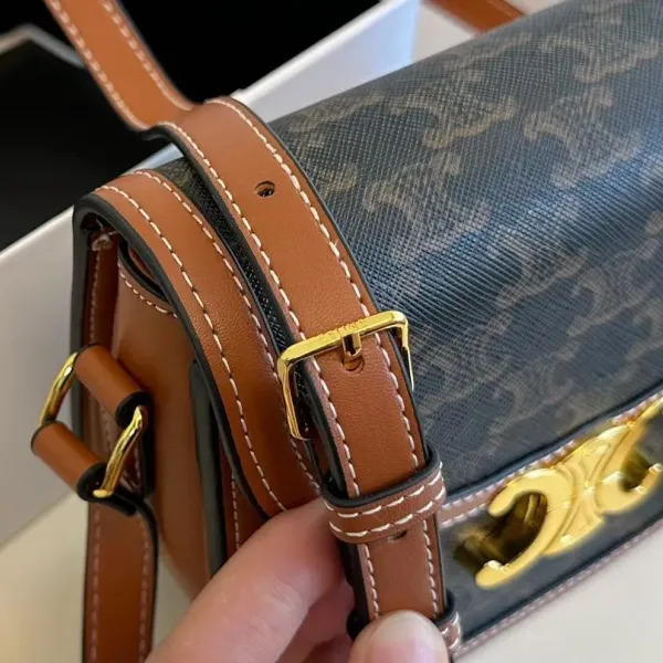 【CELINE 公式旗艦店】セリーヌ 斜めがけバッグ 当日出荷 好評に付き再入荷！18*16CM  1240723
