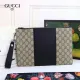 【GUCCI 公式 旗艦店】クッチ  クラッチバッグ 当日出荷 好評に付き再入荷！30.5*21*1.5CM