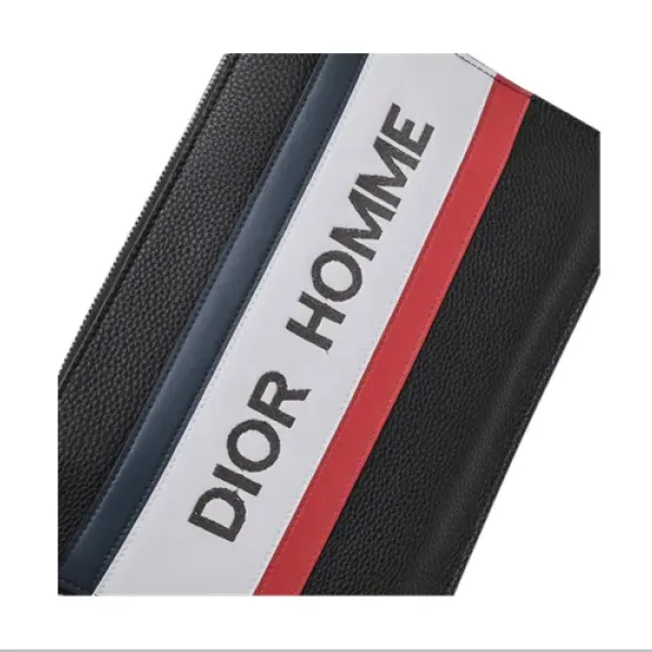 【DIOR  公式 旗艦店】ディオール   クラッチバッグ   当日出荷 好評に付き再入荷！  黒 28*19*1CM