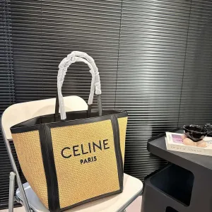 【CELINE 公式旗艦店】セリーヌ ハンドバッグ 当日出荷 好評に付き再入荷！27*31CM  1240723