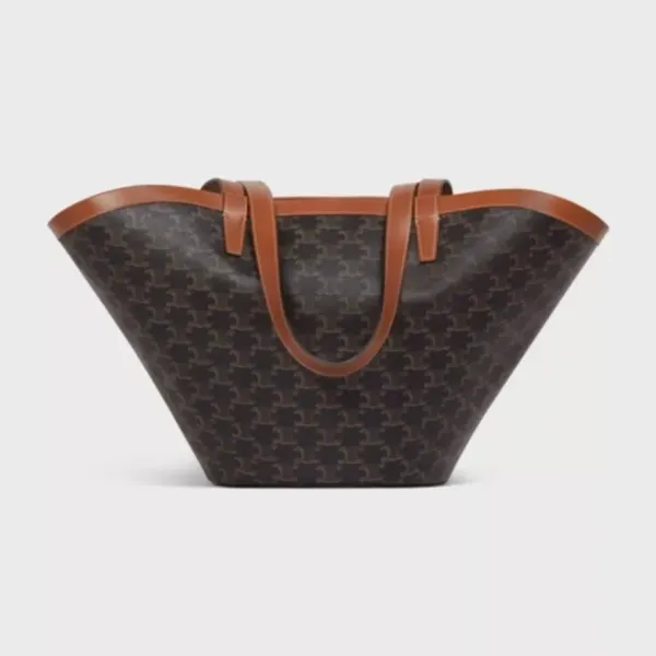 【CELINE】セリーヌ ミディアムバシネットバッグ トリオンフ ブラック 58.0cm X 27.0cm X 17.0cm