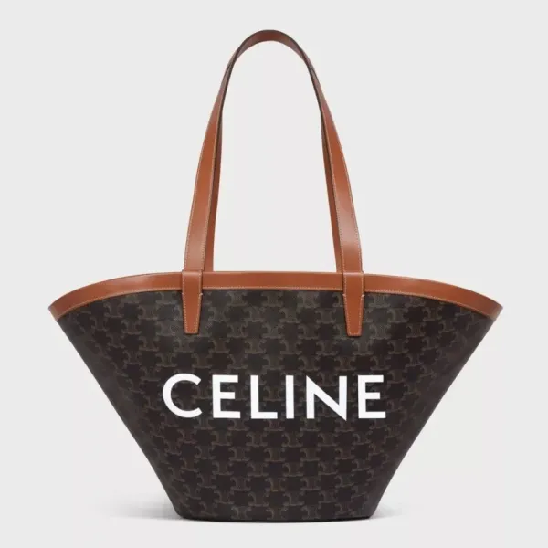 【CELINE】セリーヌ ミディアムバシネットバッグ トリオンフ ブラック 58.0cm X 27.0cm X 17.0cm