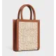 【CELINE】セリーヌ ロゴプリント入り ミニ バーティカル カバ 17*20*4cm